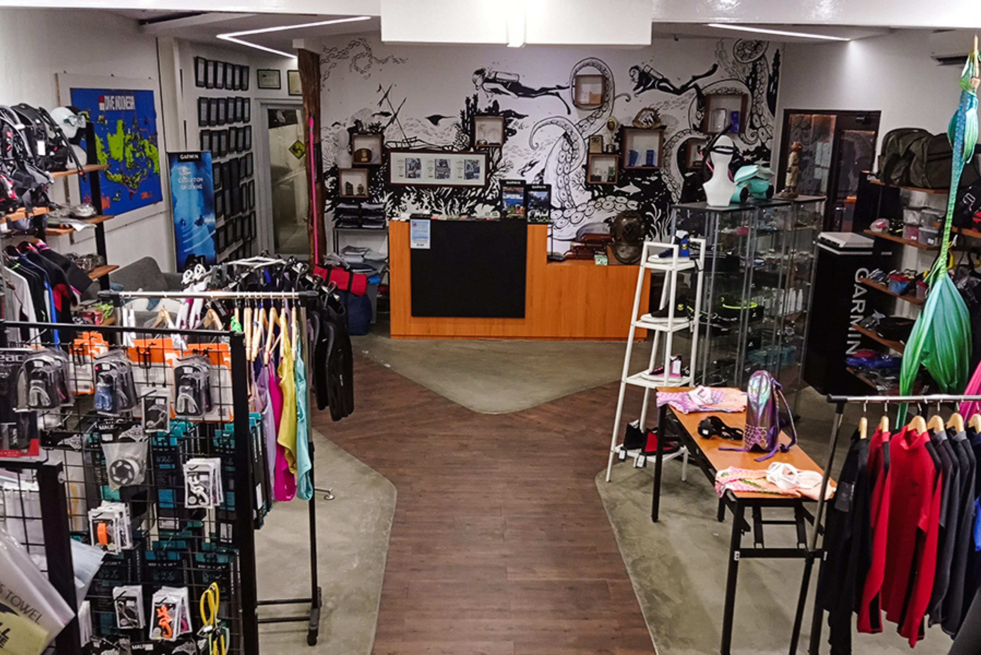 Gear Shop at Odydive